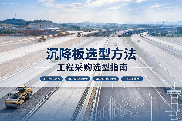 振安沉降板选择方法
