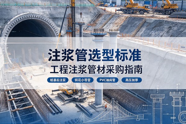 振安注浆管选型标准