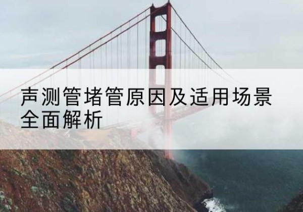 振安声测管堵管的主要原因有哪些？-声测管堵管原因及适用场景全面解析